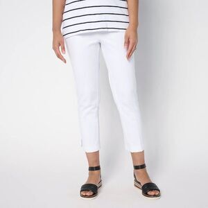 NWOT Isaac Mizrahi Regular 24/7 Stretch Crop Pants | Size 12